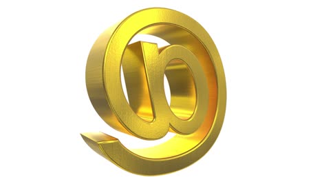 At-Zeichen-Symbol-Drehen-Email-Internet-Netz-Soziales-Netzwerk-E-Mail-Digitalschleife-4k